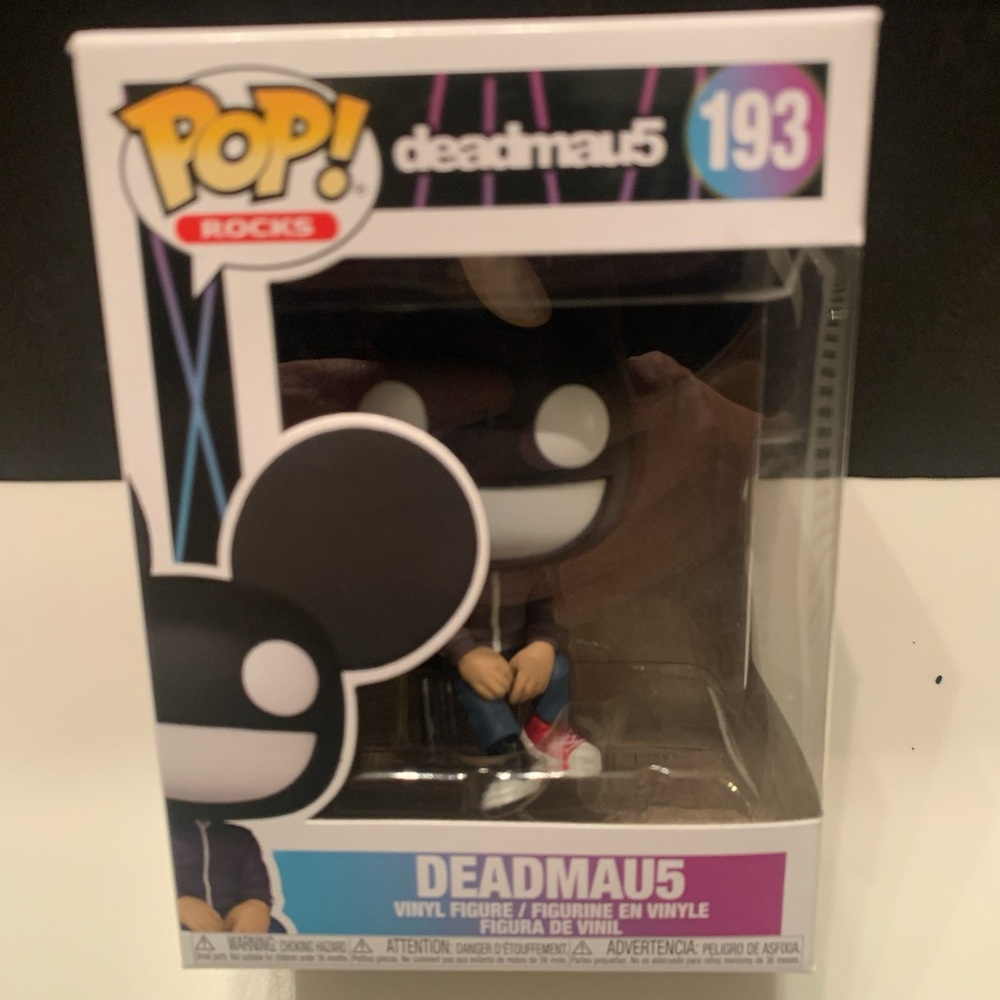 Funko Pop Deadmau5 Black and White Vinyl Figure